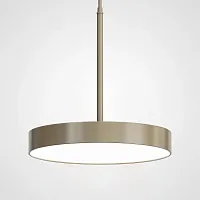 Светильник подвесной TURNA ONE D30 Khaki by ImperiumLoft 141110-26 ImperiumLoft зелёный на 1 лампу, основание зелёное в стиле современный скандинавский 