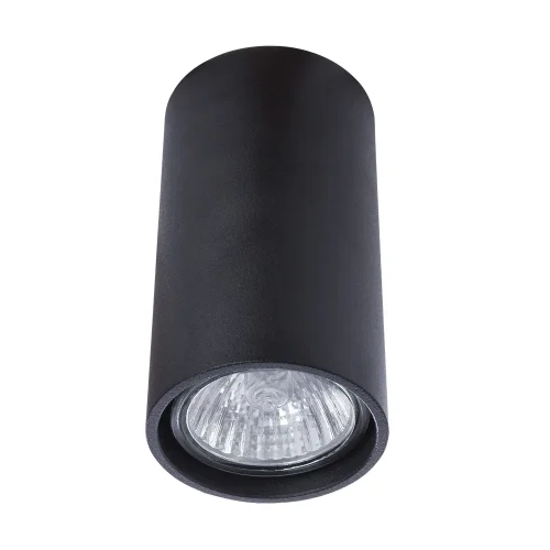 Светильник накладной Gavroche 1354/04 PL-1 Divinare чёрный 1 лампа, основание чёрное в стиле современный круглый