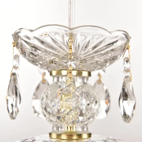 Светильник подвесной 14781P/22 G Bohemia Ivele Crystal прозрачный 1 лампа, основание золотое в стиле классический sp фото 3