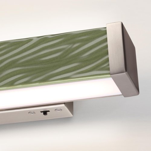 Бра LED Riviera 5451/10WLA Odeon Light белый на 1 лампу, основание никель в стиле классический современный фото 5 Бра LED Riviera 5451/10WLA Odeon Light белый на 1 лампу, основание никель в стиле классический современный фото 5