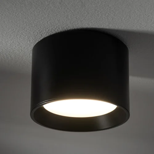 Светильник накладной Maun 10482-NW Nowodvorski чёрный на 1 лампу, основание чёрное в стиле современный круглый фото 5 Светильник накладной Maun 10482-NW Nowodvorski чёрный на 1 лампу, основание чёрное в стиле современный круглый фото 5
