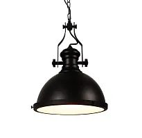Светильник подвесной лофт Eligio LDP 6863-3 BK Lumina Deco чёрный 3 лампы, основание чёрное в стиле лофт 