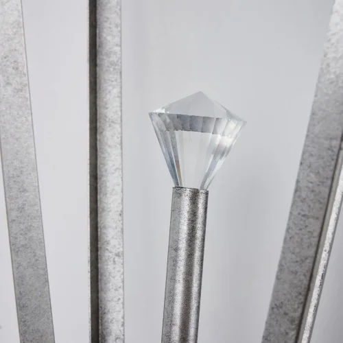 Бра Lampion 4002-1W Favourite прозрачный на 1 лампа, основание серебряное в стиле классический  фото 6