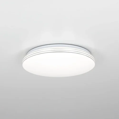 Светильник потолочный LED с диммером Симпла CL71424SV Citilux белый 1 лампа, основание белое в стиле хай-тек современный датчик движения фото 6