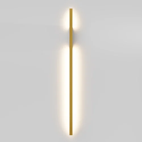 Бра LED Halo MOD245WL-L24BSK Maytoni латунь на 1 лампу, основание латунь в стиле современный хай-тек минимализм отражённый свет фото 5