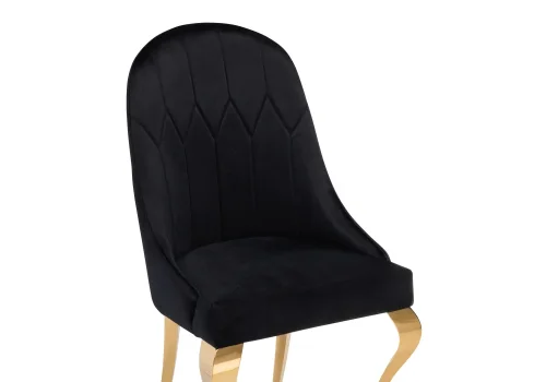 Обеденная группа Аган black / gold 599483 Woodville на 1 , основание в стиле современный скандинавский фото 11