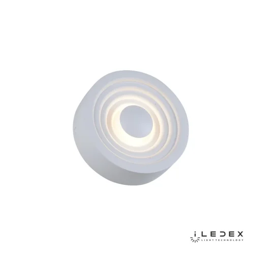 Бра LED Eclipse SMD-926306 WH-3000K iLedex белый на 1 лампу, основание белое в стиле хай-тек современный фото 2