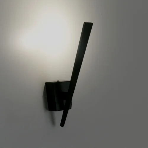 Бра LED Декарт CL704011N Citilux чёрный на 1 лампа, основание чёрное в стиле современный хай-тек  фото 8