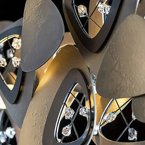 Светильник подвесной DAGMAR L150 204719-23 ImperiumLoft латунь на 1 лампу, основание латунь в стиле современный фото 3