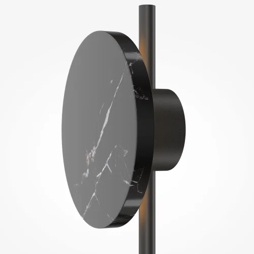 Бра LED MOD450WL-L9B3K Solution Maytoni чёрный на 1 лампу, основание чёрное в стиле современный хай-тек для чтения отражённый свет фото 6