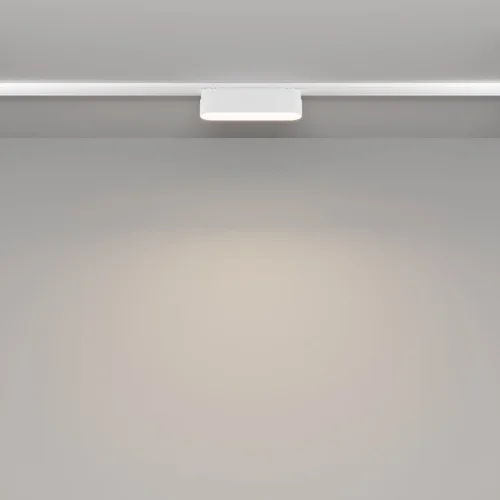 Трековый светильник LED Magnetic track system Radity TR080-1-6W4K-W Maytoni белый для шинопроводов серии Magnetic track system Radity белый фото 4