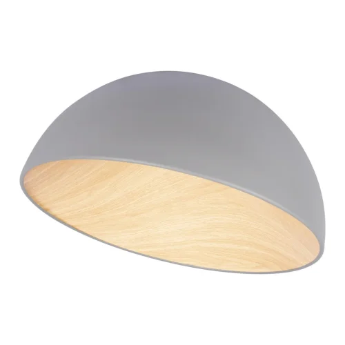 Светильник потолочный LED Egg 10197/500 Grey LOFT IT белый 1 лампа, основание серое в стиле современный  фото 5
