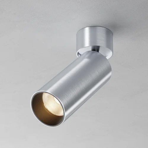Светильник потолочный Фокус / FOCUS LED 12 Вт 3000 К 50° C055CL-L12W3K-W-PT Maytoni платина ЛЕД в стиле хай-тек современный трубочки фото 3 Светильник потолочный Фокус / FOCUS LED 12 Вт 3000 К 50° C055CL-L12W3K-W-PT Maytoni платина ЛЕД в стиле хай-тек современный трубочки фото 3