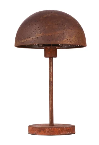Настольная лампа лофт Celine 54652T Globo коричневая 1 лампа, основание коричневое металл в стиле лофт  фото 5