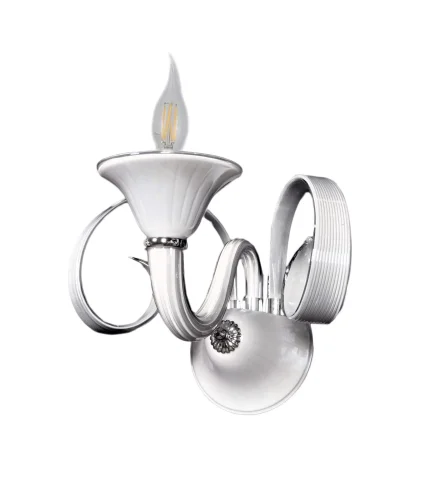 Бра Montanera  LDW 5015-1 CHAMP Lumina Deco серый на 1 лампа, основание серое в стиле современный 