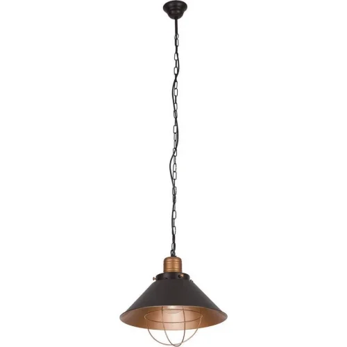 Светильник подвесной Garret 6443-NW Nowodvorski чёрный 1 лампа, основание чёрное в стиле лофт 