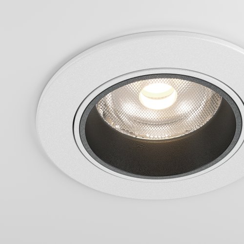 Светильник точечный LED Focus Led DL125-L12-4K-W Maytoni белый на 1 лампу, основание белое в стиле современный хай-тек круглый фото 5