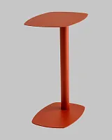 Журнальный столик Eanna S металл, красный УТ000040321 Stool Group столешница красная из металл