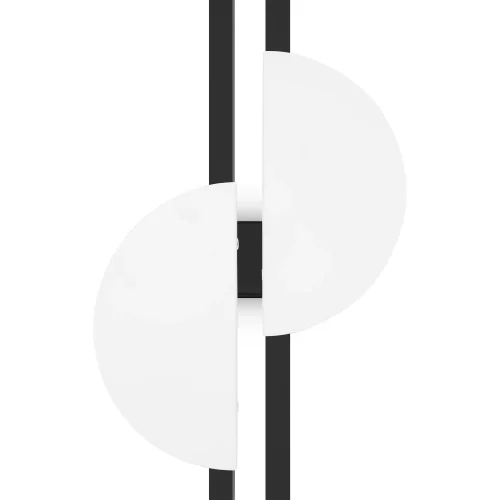 Бра LED Skyline MOD179WL-L22W4K1 Maytoni чёрный белый на 2 лампы, основание чёрное в стиле современный  фото 3