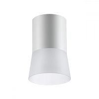 Светильник накладной Elina 370901 Novotech белый 1 лампа, основание белое в стиле современный круглый