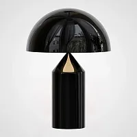 Настольная лампа Atollo Table Lamp black H35 185362-22 ImperiumLoft чёрная на 1 лампу, основание чёрное металл в стиле американский современный 