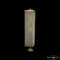 Торшер 83412T6/30IV-145 G Bohemia Ivele Crystal r прозрачный 10 ламп, основание золотое в стиле классика модерн
