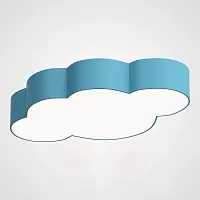 Светильник потолочный CLOUD 50 Голубой 186675-26 ImperiumLoft белый на 1 лампу, основание голубое в стиле современный скандинавский 