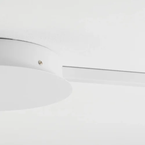 Светильник подвесной LED Via V1722-PL Moderli белый 1 лампа, основание белое в стиле хай-тек кольца фото 4