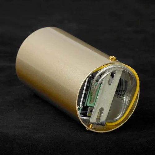 Светильник подвесной LED Clinch LSP-7262 Lussole белый 1 лампа, основание матовое золото в стиле современный линейный фото 6