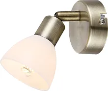 Спот С 1 лампой LED HELIOS 56045-1 Globo белый G9 в стиле современный 