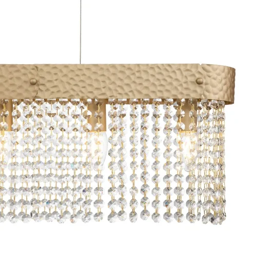 Светильник подвесной Niagara 10170/9 Escada золотой на 9 ламп, основание золотое в стиле современный фото 4 Светильник подвесной Niagara 10170/9 Escada золотой на 9 ламп, основание золотое в стиле современный фото 4