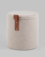 Пуф с ящиком Эркки XS,  серый УТ000039494 Stool Group на 1 , основание в стиле современный 