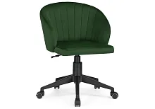 Компьютерное кресло Пард изумрудный 464227 Woodville, зелёный/велюр, ножки/пластик/чёрный, размеры - *870***590*600