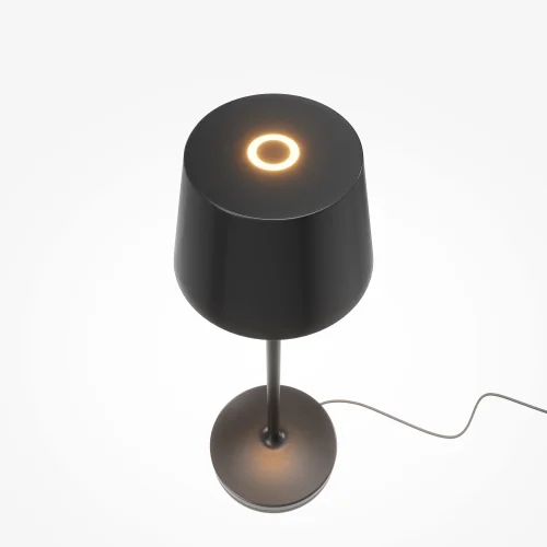 Настольная лампа ЛЕД аккумуляторная Уголок / Nook MOD494RL-L1BK Maytoni чёрная на 1 лампу, основание чёрное металл в стиле современный аккумулятор фото 5 Настольная лампа ЛЕД аккумуляторная Уголок / Nook MOD494RL-L1BK Maytoni чёрная на 1 лампу, основание чёрное металл в стиле современный аккумулятор фото 5