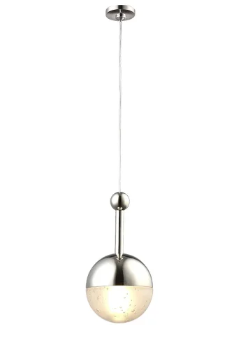 Светильник подвесной TRUENA SP1 NICKEL Crystal Lux прозрачный 1 лампа, основание никель в стиле современный  фото 2
