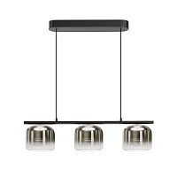 Светильник подвесной LED Spirito MOD286PL-L12B3K Maytoni на 3 лампы, основание в стиле современный линейный