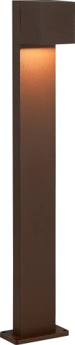 Парковый светильник LED Brik SL9513.605.01 ST-Luce уличный IP65 коричневый на 1 лампу, плафон коричневый в стиле хай-тек современный LED