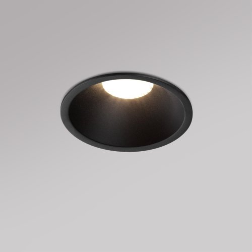 Светильник точечный LED Nova 359852 Novotech чёрный на 1 лампу, основание чёрное в стиле хай-тек круглый фото 6