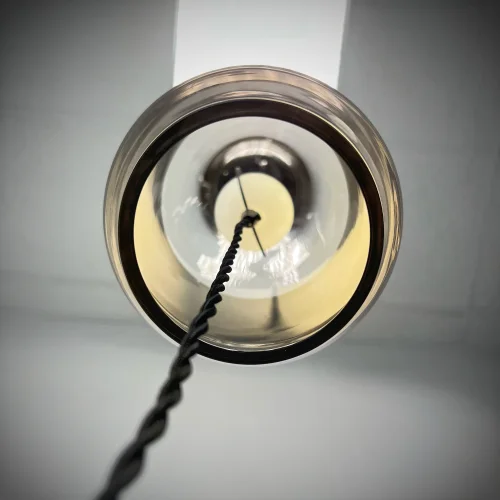 Светильник подвесной FRAGA 140714-26 ImperiumLoft прозрачный 1 лампа, основание чёрное в стиле современный  фото 16