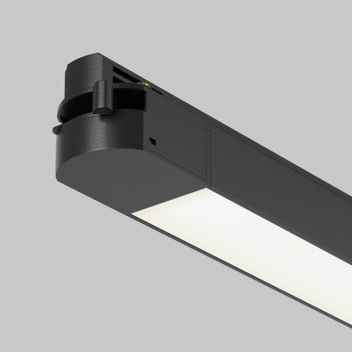 Трековый светильник LED Basis TR000-1-12W4K-B_1 Maytoni белый для шинопроводов серии Basis чёрный фото 2