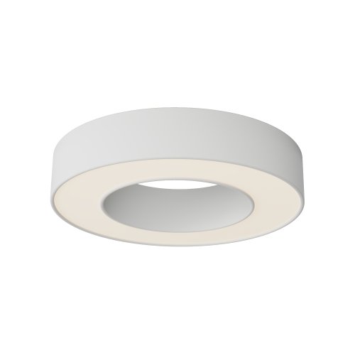 Светильник потолочный LED Lua C093CL-24W3K-W Maytoni белый на 1 лампу, основание белое в стиле современный хай-тек круглый