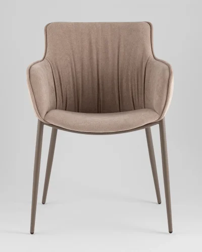 Стул Твигги шенилл бежевый, каркас бежево-серый УТ000041931 Stool Group, /, ножки//, размеры - ***** фото 9