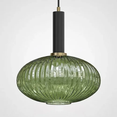 Светильник подвесной Ferm Living chinese lantern С Black / Green 189638-26 ImperiumLoft зелёный на 1 лампу, основание чёрное в стиле современный лофт Светильник подвесной Ferm Living chinese lantern С Black / Green 189638-26 ImperiumLoft зелёный на 1 лампу, основание чёрное в стиле современный лофт