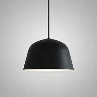 Светильник подвесной Ambit Black 184490-26 ImperiumLoft чёрный на 1 лампу, основание чёрное в стиле скандинавский современный 