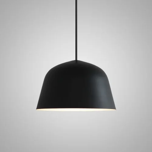 Светильник подвесной Ambit Black 184490-26 ImperiumLoft чёрный на 1 лампу, основание чёрное в стиле скандинавский современный 