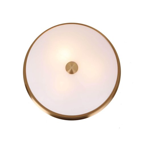 Светильник потолочный Pannikin 2375-3C Favourite белый 3 лампы, основание латунь в стиле современный  фото 2