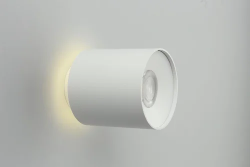 Светильник накладной LED Torino OML-100309-16 Omnilux белый 1 лампа, основание белое в стиле хай-тек круглый фото 3