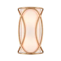 Бра Beatrice VL4224W02 Vele Luce белый на 2 лампы, основание золотое в стиле классический 