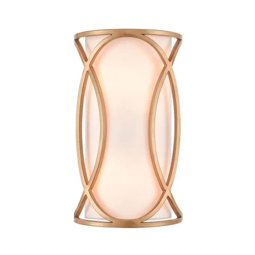 Бра Beatrice VL4224W02 Vele Luce белый на 2 лампы, основание золотое в стиле классический 