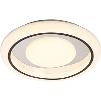 Светильник потолочный LED Manta 41294-36R Globo белый 1 лампа, основание белое в стиле современный хай-тек 